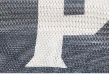 Printed hockey jersey name detail