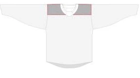 Hockey jersey square shoulder option