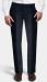 Custom Charcoal Grey (Blue Block) Trousers - Blue, Grey, Charcoal, Solid