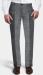 Custom Light Grey Trousers - Grey, Solid