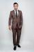 Oxford Brown Suit - Brown, Solid