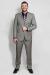 Shark Skin Grey Suit - Grey, Solid