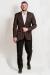 Chocolate Brown Sports Jacket - Brown, Solid
