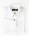 Micro Boxed White Shirt - White, Check Pattern, Micro Pattern