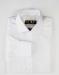 Brushed White Shirt - White, Solid
