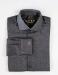 Micro Dotted Black Shirt - Black, Micro Pattern, Dotted